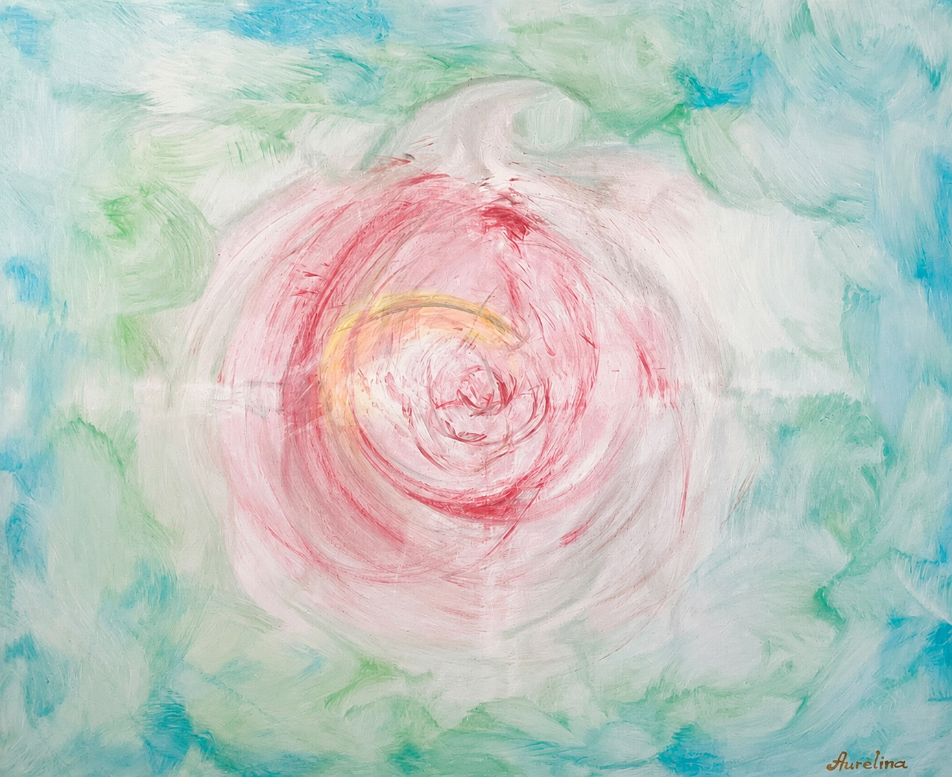 Soft Rose artwork by Aurelina