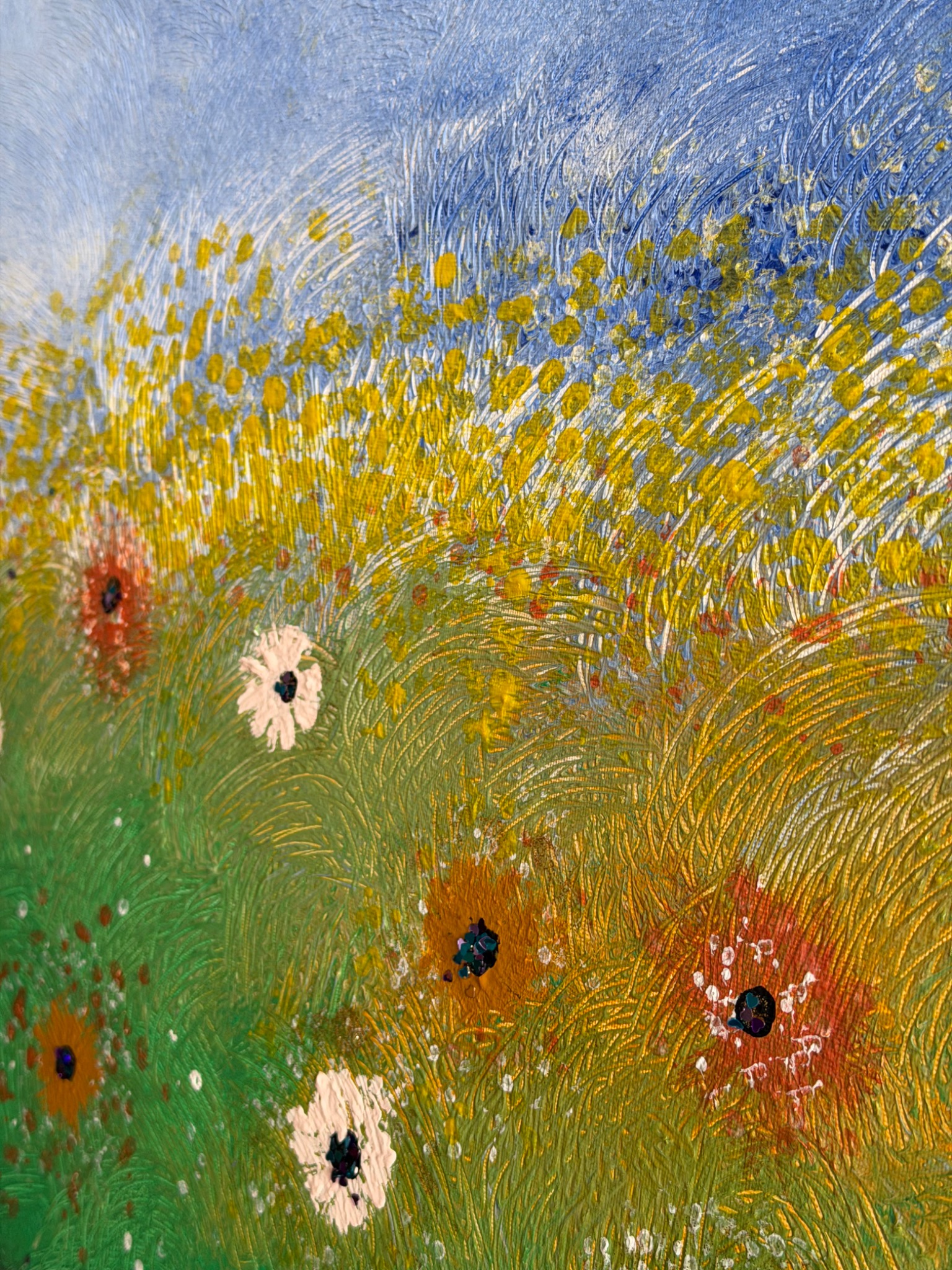 Where Stars Become Flowers, detail 1