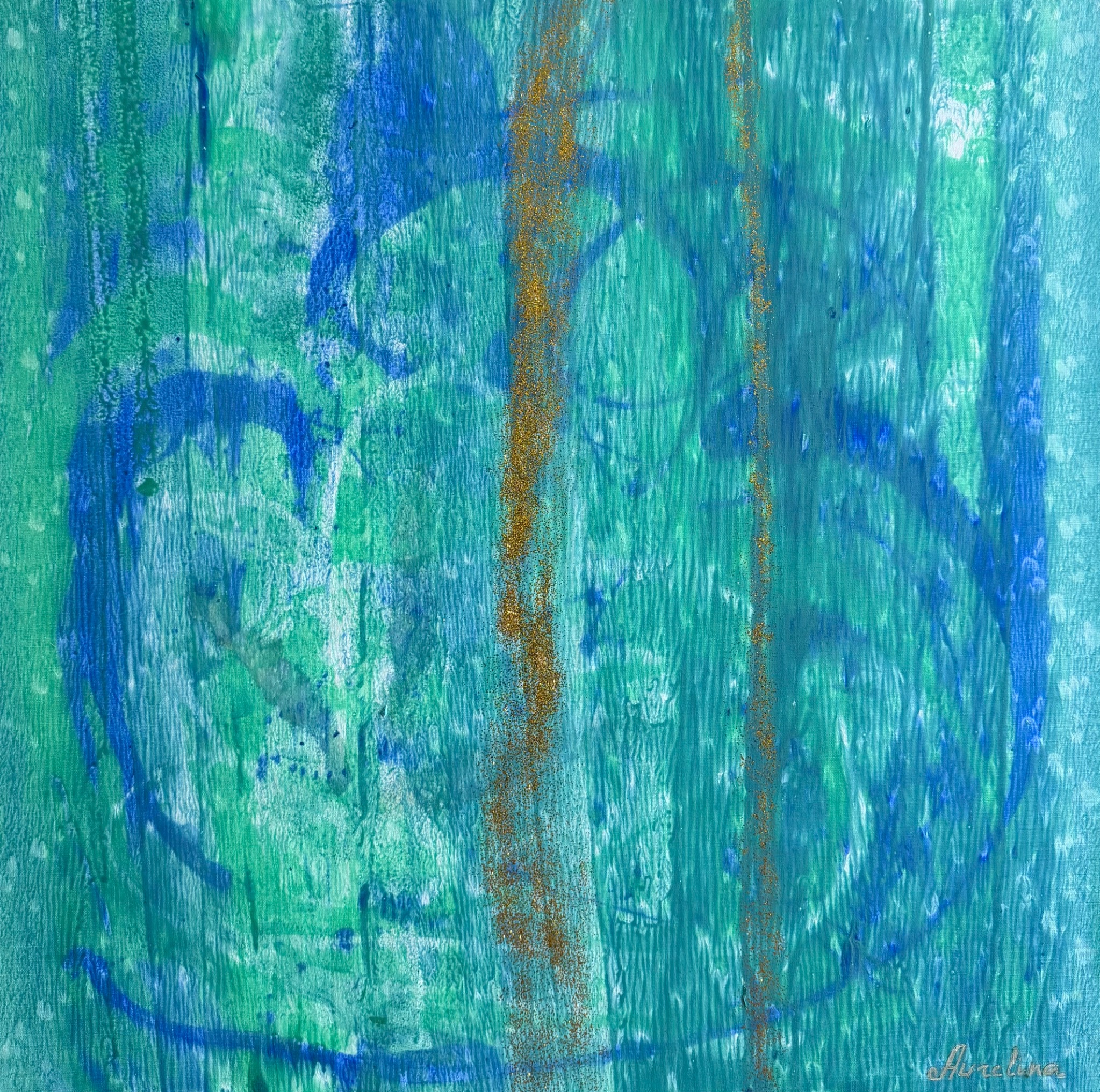 Whispers of Atlantis, original artwork by Aurelina